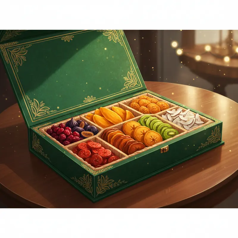 Hoa quả sấy cô đặc dinh dưỡng và vitamin thiết yếu.