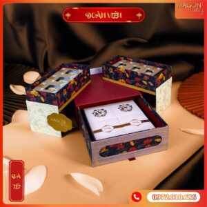 Hộp Quà Tết Maison Đoàn Viên - Healthy, các loại hạt, yến, bánh cookies