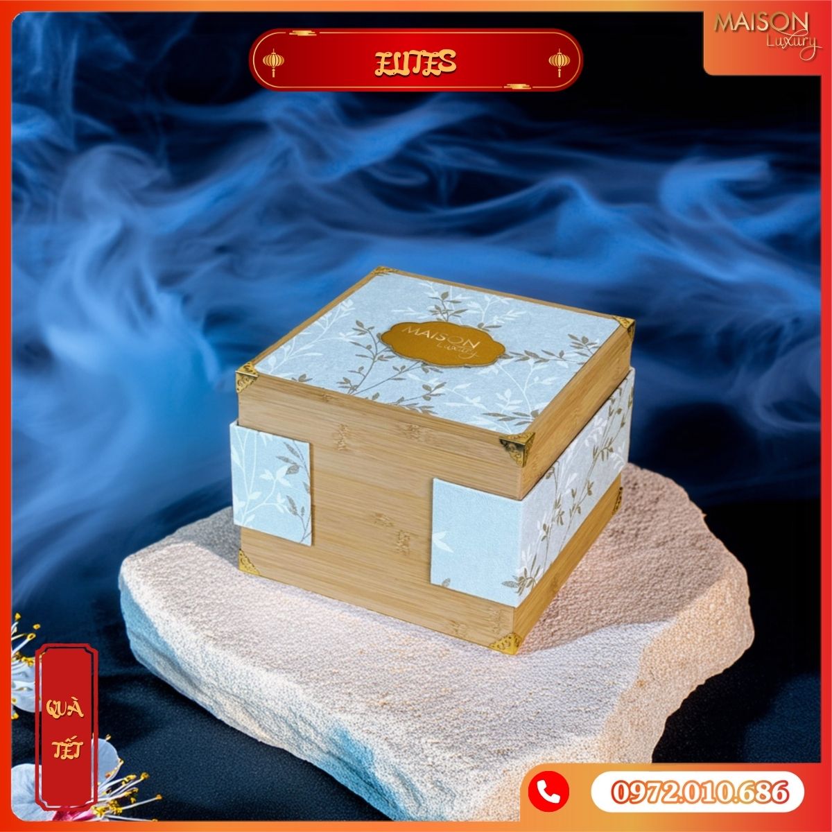 Hộp Quà Tết Maison Elites - Healthy, Cao cấp, sang trọng