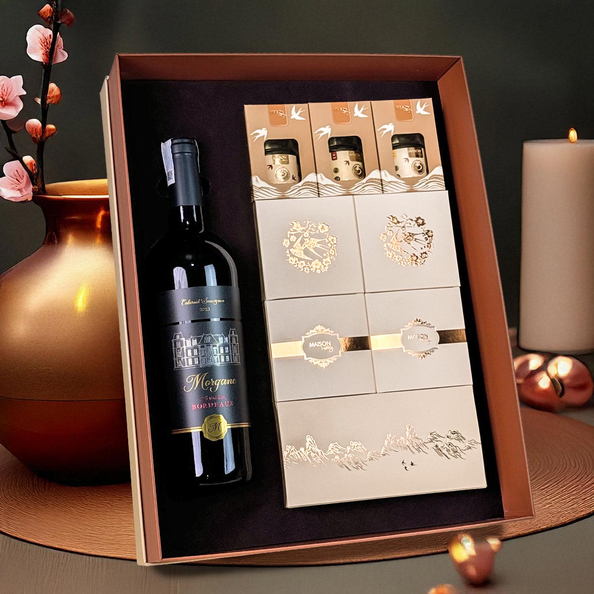 Hộp Quà Tết Maison Trúc Thanh - Quà Tết Truyền Thống