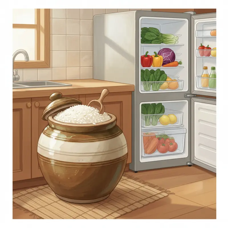 Gian bếp ấm cúng tượng trưng cho sự thịnh vượng và hạnh phúc gia đình.