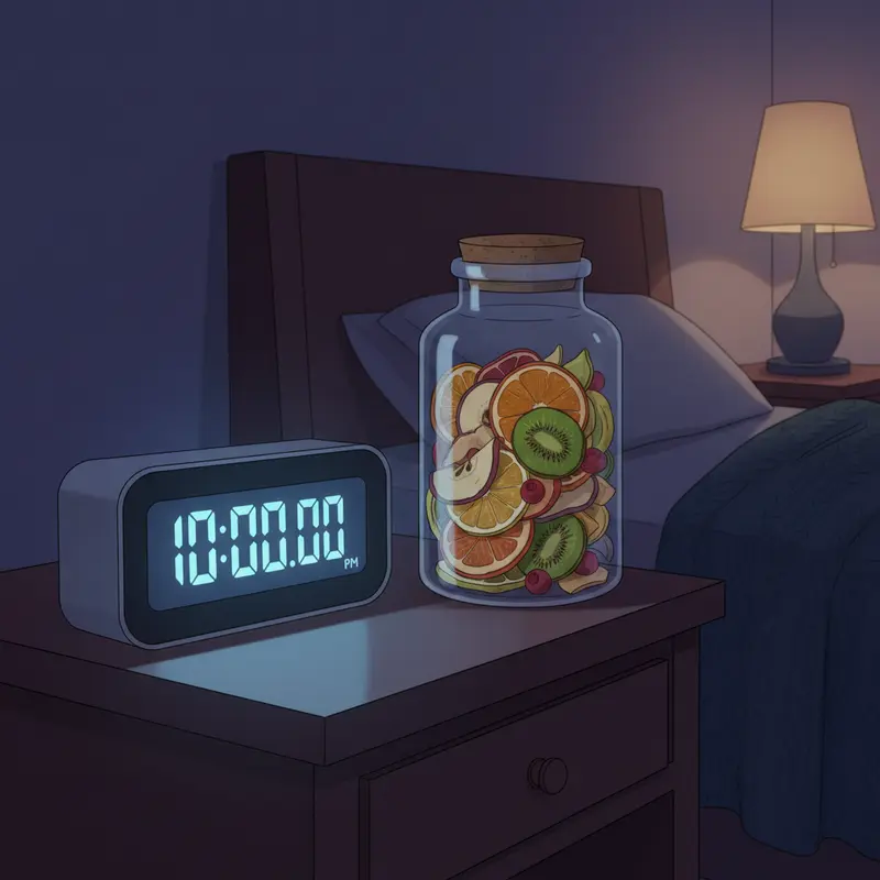 Mật độ năng lượng trong hoa quả sấy cao hơn nhiều so với trái cây tươi.