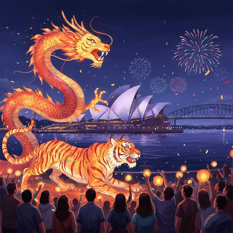 Thời tiết nắng đẹp lý tưởng tại Úc vào tháng 2.