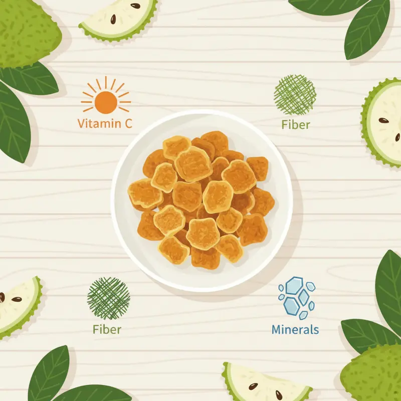 Mãng cầu xiêm tươi tại vườn miền Tây đạt chuẩn chất lượng.