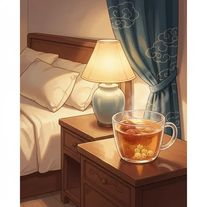 Long nhãn nhục sấy khô với màu vàng nâu đặc trưng.