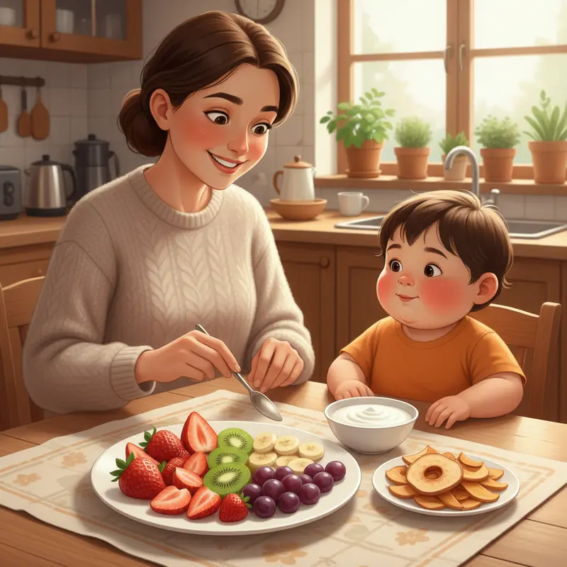 Các loại hoa quả sấy với màu sắc đa dạng bày trong bát thủy tinh.