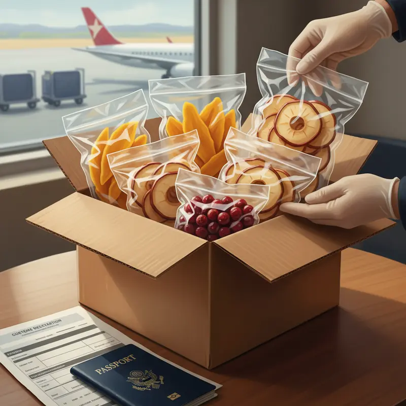 Hoa quả sấy Việt Nam – Sự kết hợp giữa hương vị nhiệt đới và xu hướng quà tặng sức khỏe.