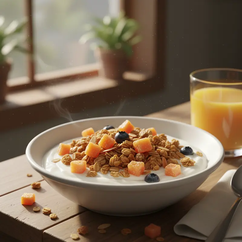 Cấu trúc dẻo mềm và màu sắc tự nhiên của dưa lưới sấy.