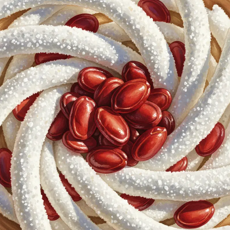 Khay mứt sơn mài truyền thống với hình tròn tượng trưng cho sự viên mãn.