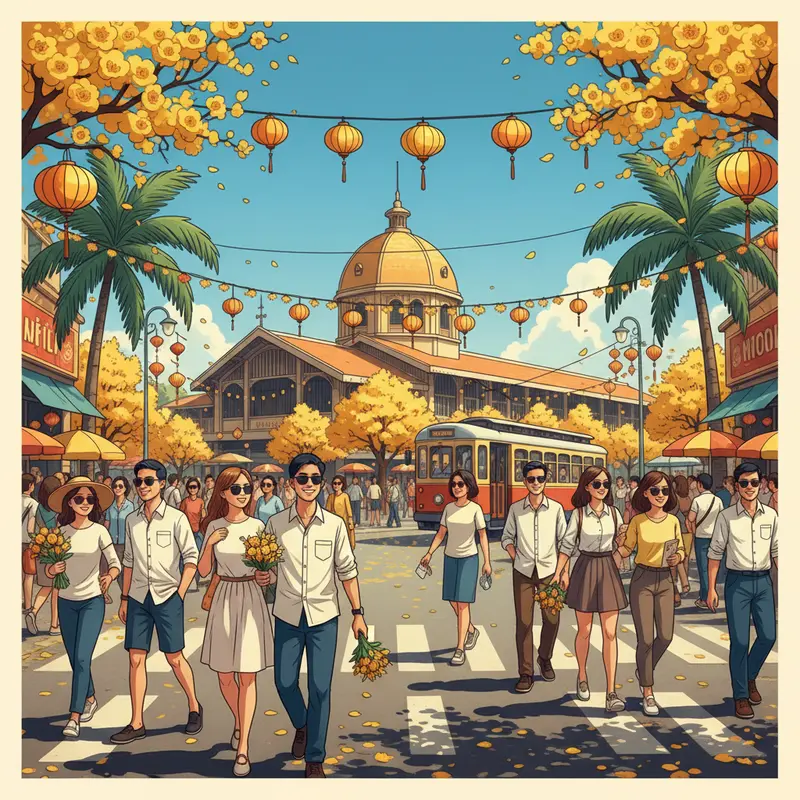 Sự phân hóa thời tiết rõ rệt giữa ba miền Bắc, Trung, Nam dịp Tết.