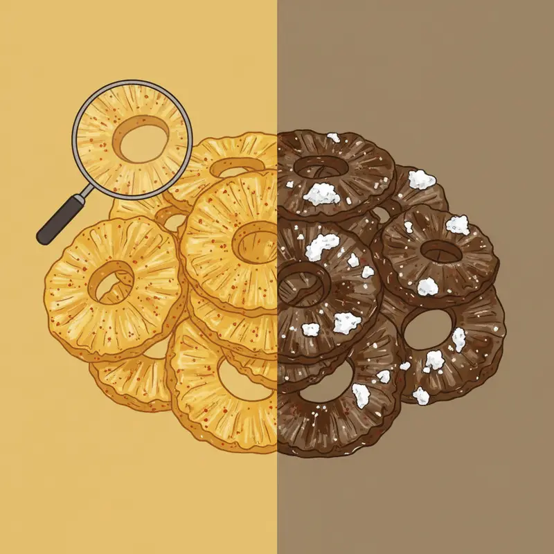 Cấu trúc dẻo mềm và lớp muối ớt kích thích vị giác.