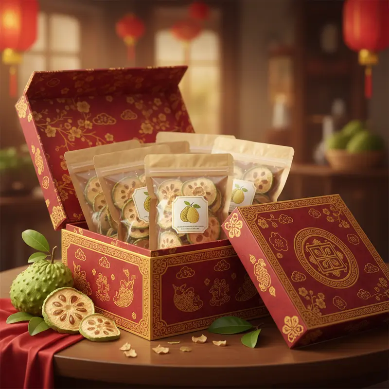 Mãng cầu xiêm tươi tại vườn miền Tây đạt chuẩn chất lượng.