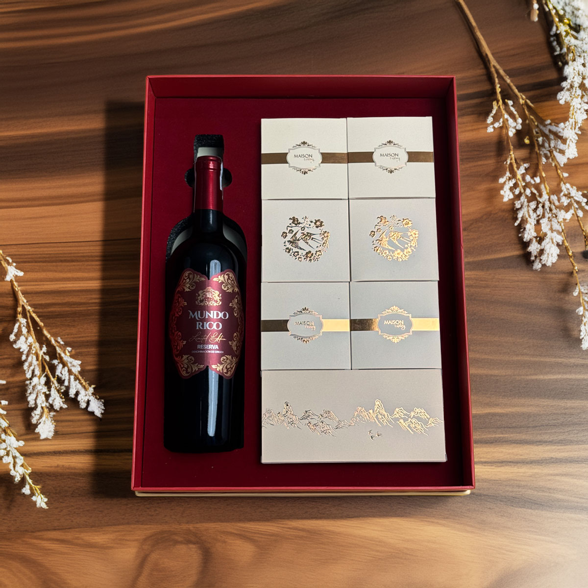 Hộp Quà Tết Maison Hạnh Phúc - Tặng đối tác, bạn bè, người thân