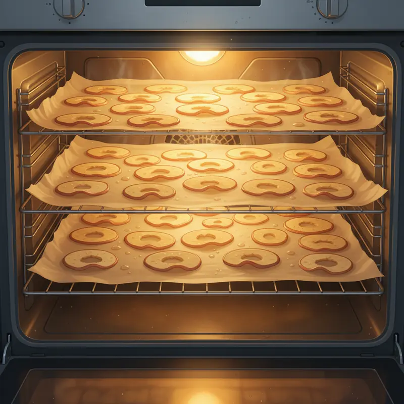 Táo Fuji và Gala là lựa chọn lý tưởng nhờ độ ngọt tự nhiên.