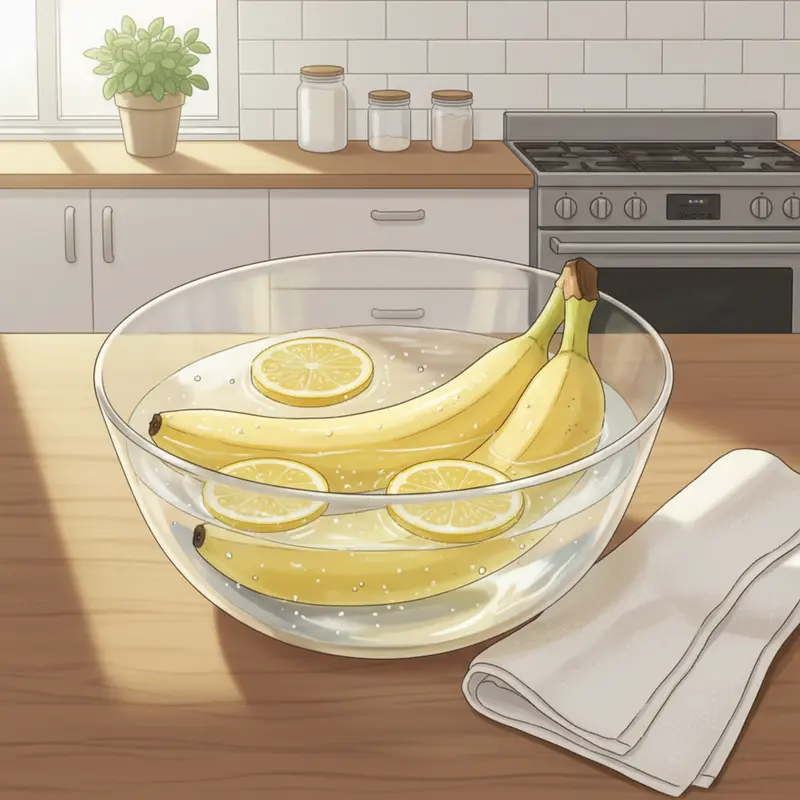 Chuối sứ chín muồi với các đốm đen là nguyên liệu lý tưởng cho món chuối phơi.