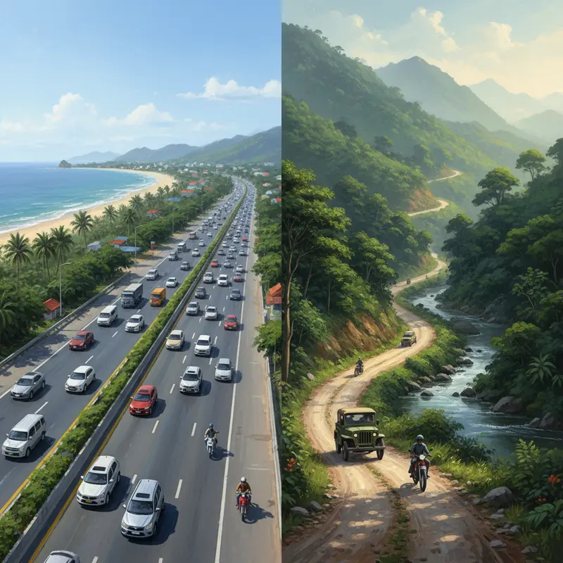 Kiểm tra kỹ thuật xe là bước quan trọng nhất trước khi khởi hành.