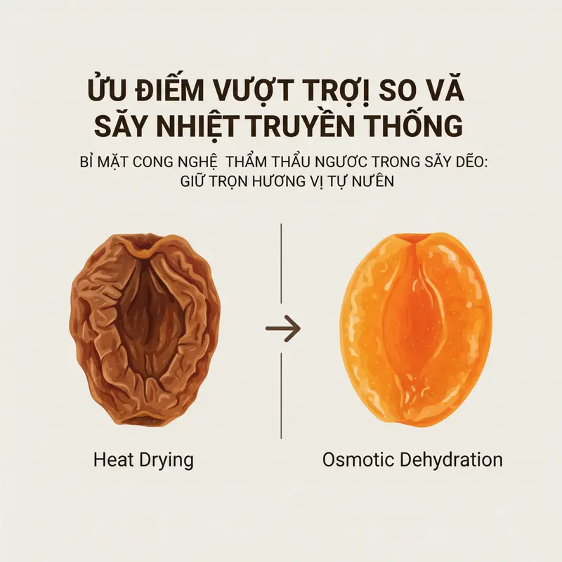 Mô phỏng sự di chuyển của nước từ tế bào ra ngoài dung dịch ưu trương.