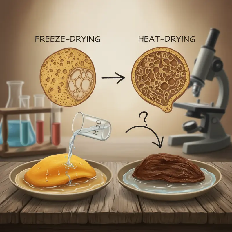 Sơ đồ minh họa quá trình nước chuyển từ thể rắn sang thể khí.