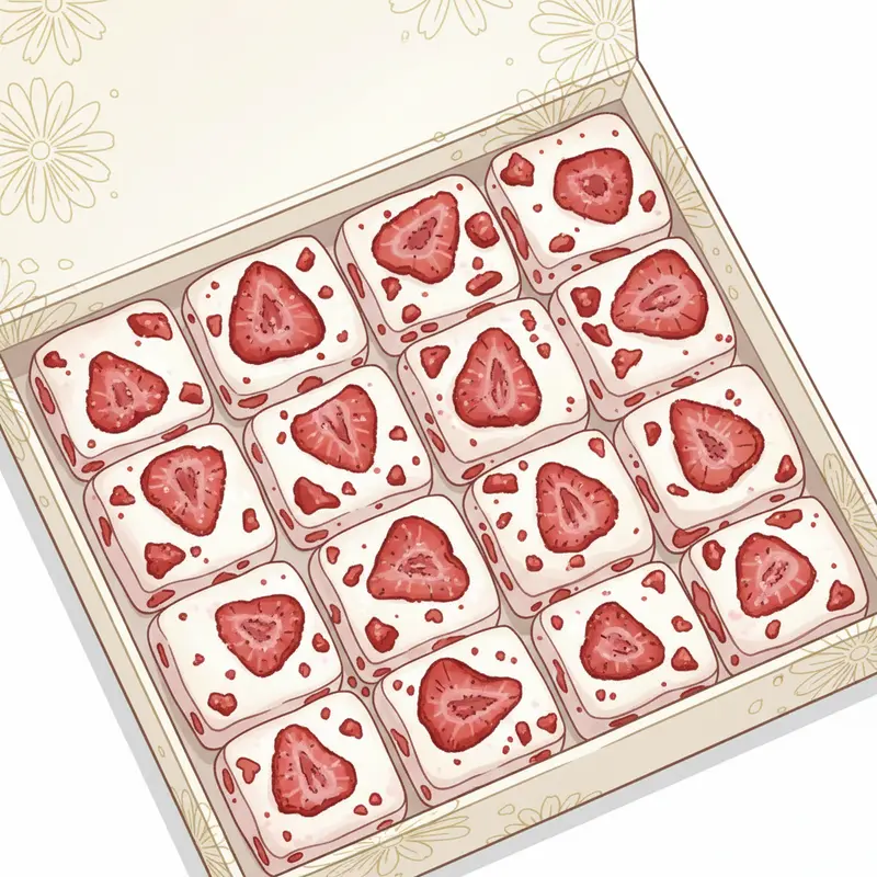 Sự khác biệt về cấu trúc giữa dâu tươi và dâu sấy thăng hoa