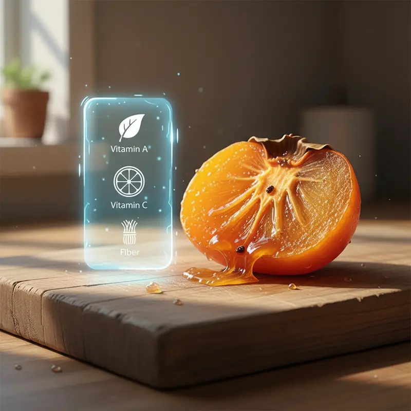 Hồng treo gió chứa nhiều vitamin và khoáng chất thiết yếu.