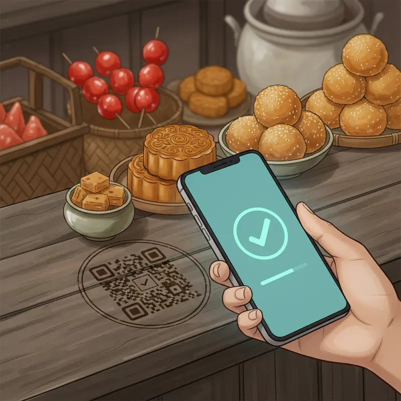 Bộ công cụ kỹ thuật số và giấy tờ cần thiết cho chuyến đi.