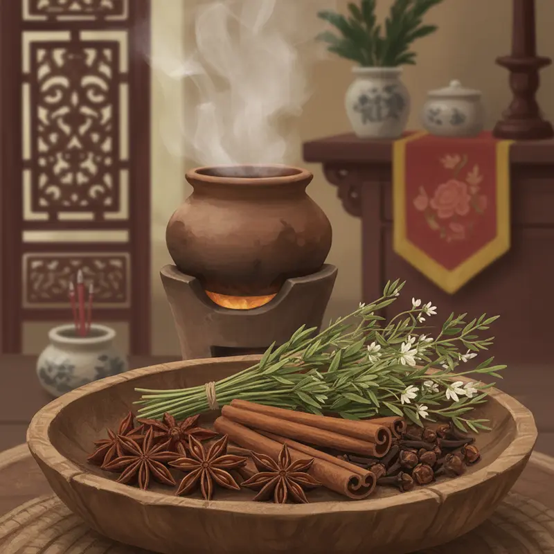Không gian thờ cúng trang nghiêm cần được bao sái đúng cách.