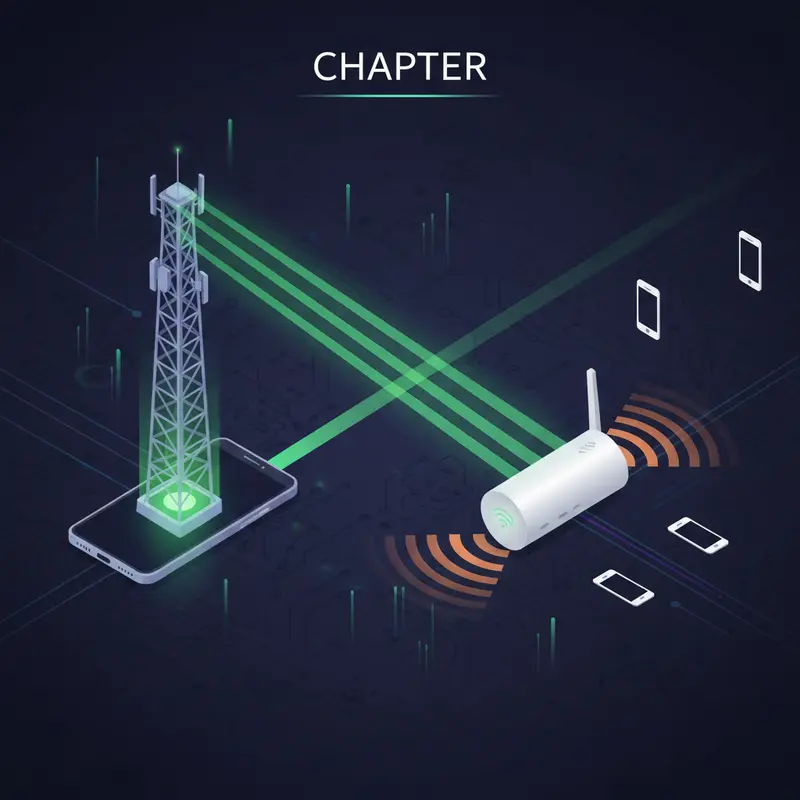 Ba hình thức kết nối phổ biến: Sim vật lý, eSIM và Bộ phát Wifi.