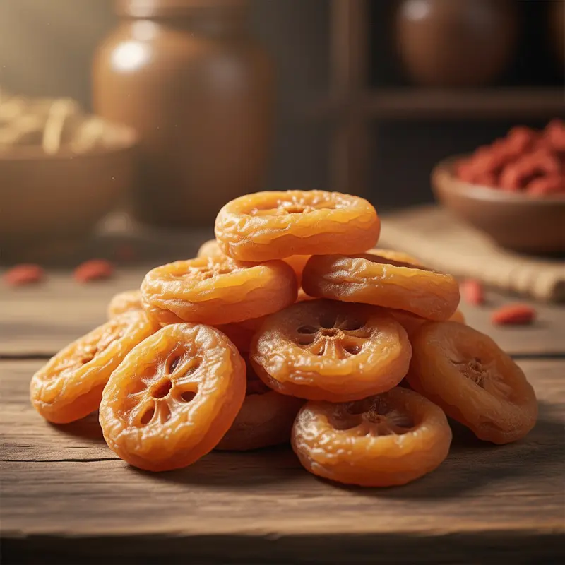 Long nhãn nhục sấy khô với màu vàng nâu đặc trưng.