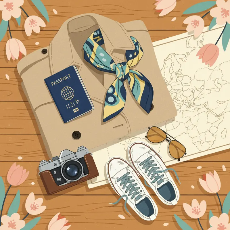 Vẻ đẹp yên bình và ấm áp của bờ biển Địa Trung Hải vào những ngày đầu xuân.