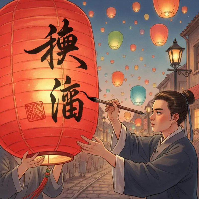 Phố phường Đài Loan rực rỡ sắc đỏ của đèn lồng dịp Tết Nguyên Đán.