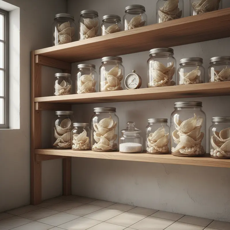 Tổ yến khô đạt chuẩn có kết cấu giòn và dễ gãy.