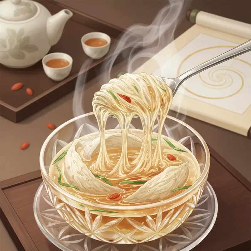 Ba thành phần cấu tạo nên một tổ yến tự nhiên.