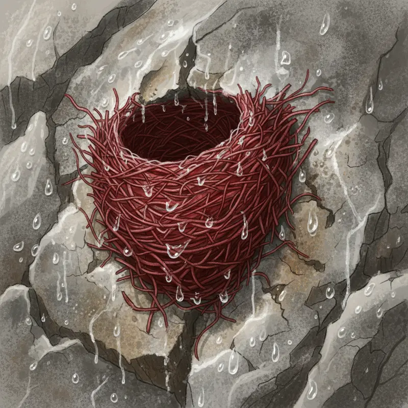 Sự khác biệt màu sắc rõ rệt giữa bạch yến và hồng yến do tác động môi trường.