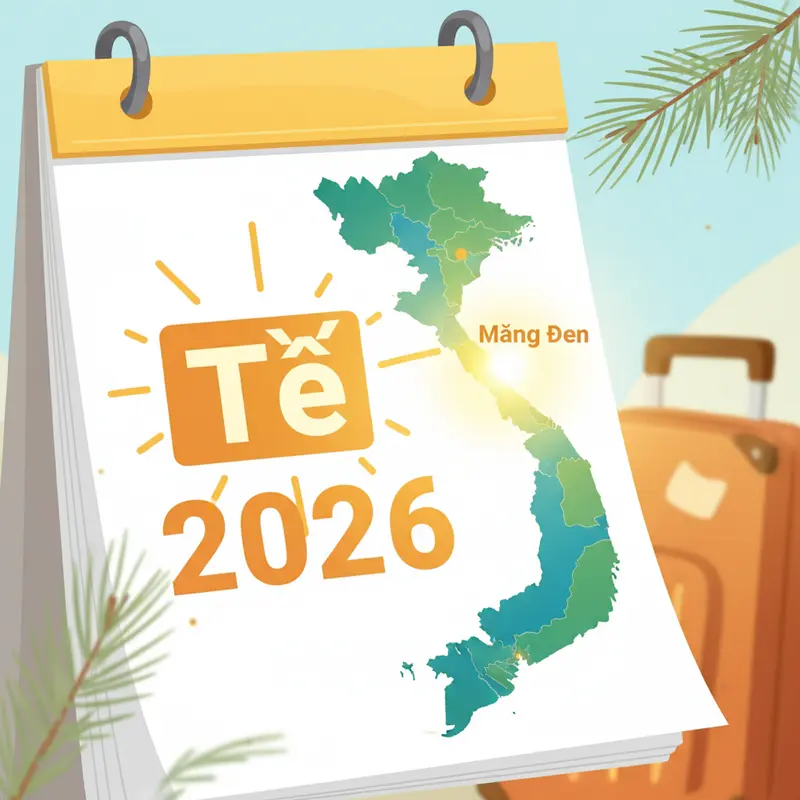 Măng Đen sở hữu khí hậu ôn đới mát mẻ quanh năm với sương mù bao phủ.