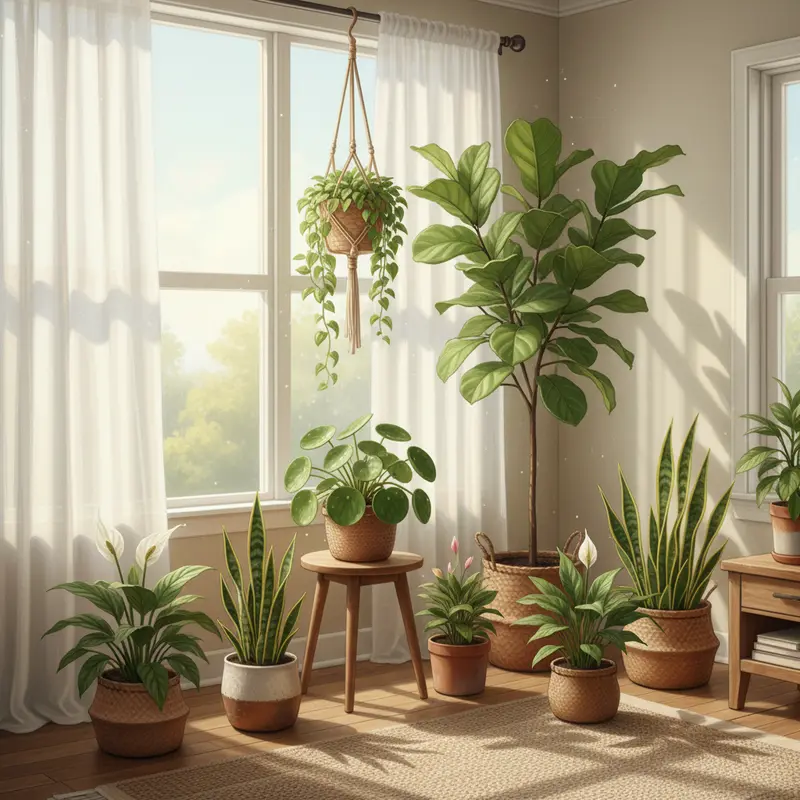 Góc Đông Nam tràn ngập ánh sáng tự nhiên tượng trưng cho sự sinh sôi của tài lộc.