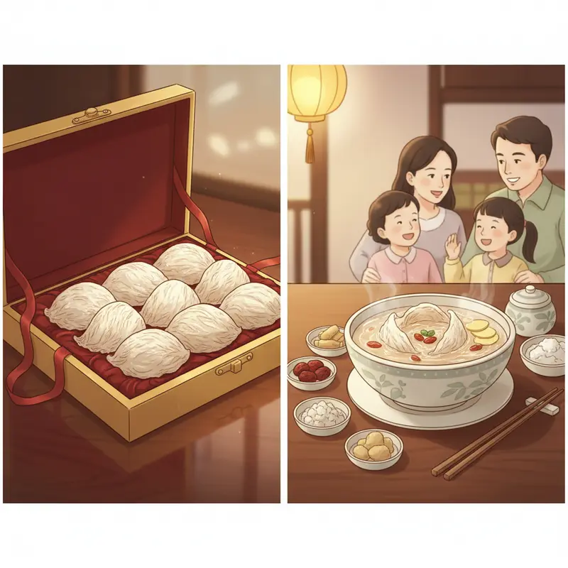 Vị trí làm tổ trên thanh gỗ quyết định hình dáng tổ yến.