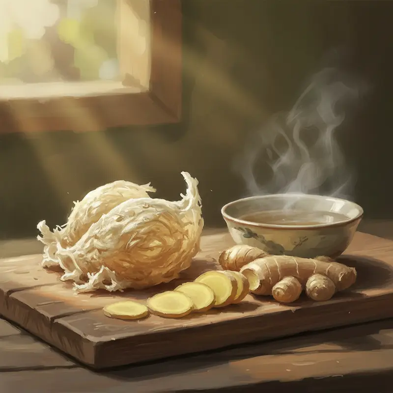 Sự khác biệt rõ rệt về màu sắc và độ dày giữa tổ yến già và tổ yến non