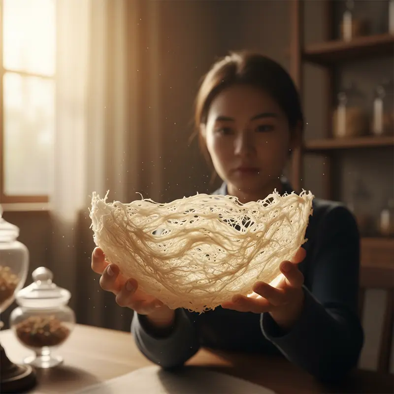 Sự tỉ mỉ tuyệt đối trong quá trình rút lông khô thủ công.