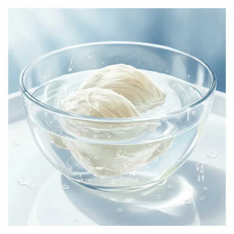 Bộ dụng cụ tiêu chuẩn để làm sạch yến thủ công tại nhà.