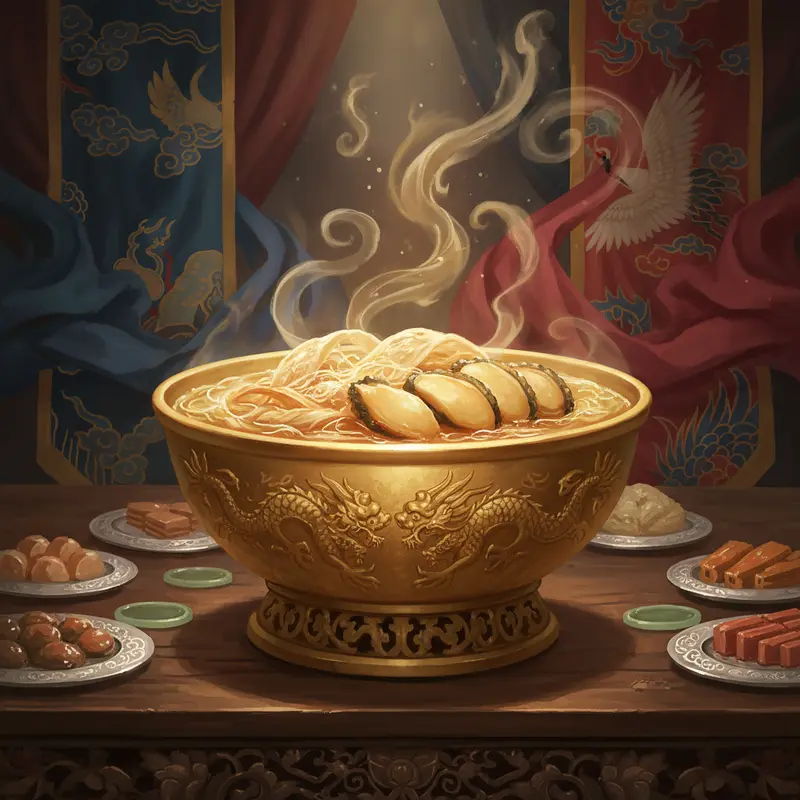 Súp yến bào ngư – Biểu tượng của ẩm thực cung đình xưa.