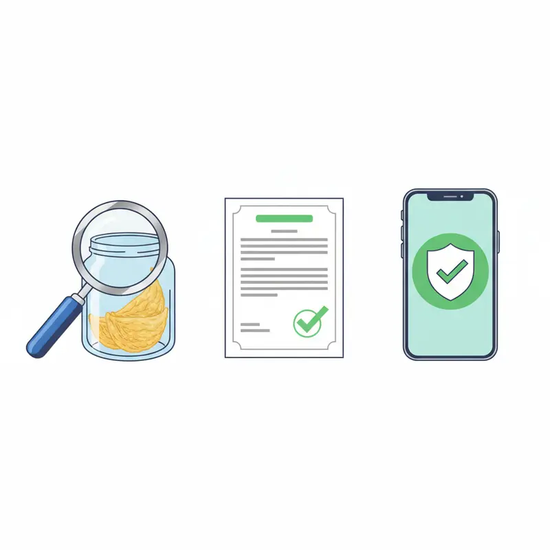 Các trường thông tin bắt buộc phải có trên nhãn mác yến sào chính hãng.