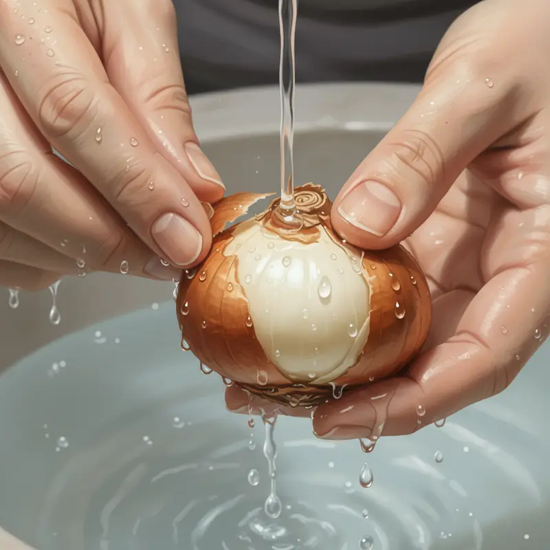 Chuẩn bị củ già và bộ dao chuyên dụng là bước khởi đầu quan trọng.