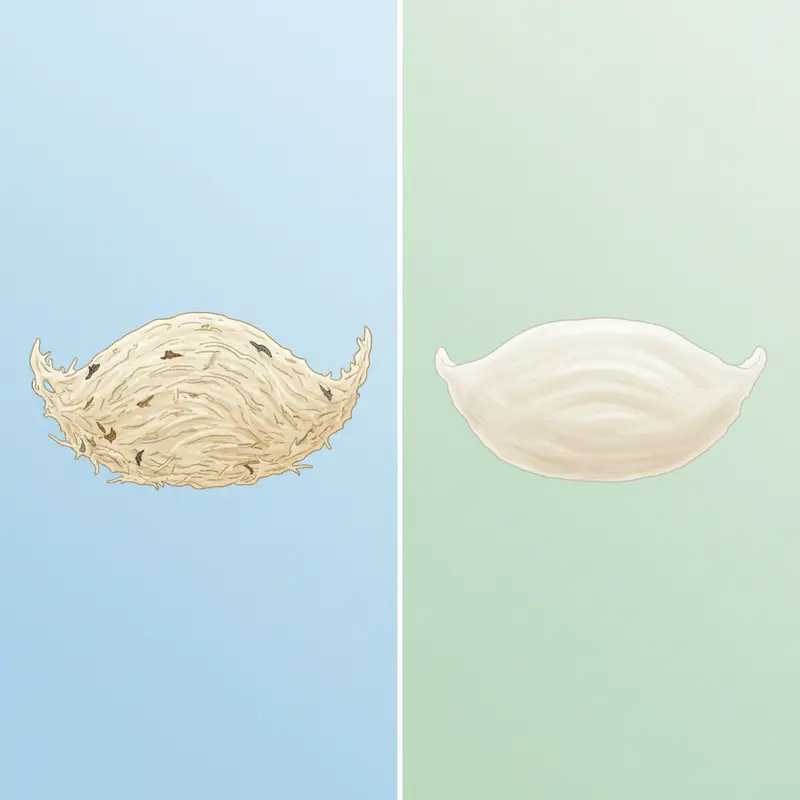 Sự tỉ mỉ tuyệt đối trong quá trình rút lông khô thủ công.