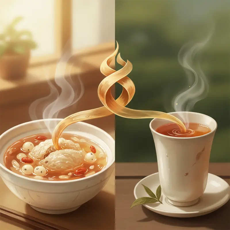 Thành phần cơ bản của set quà yến sào và trà thượng hạng