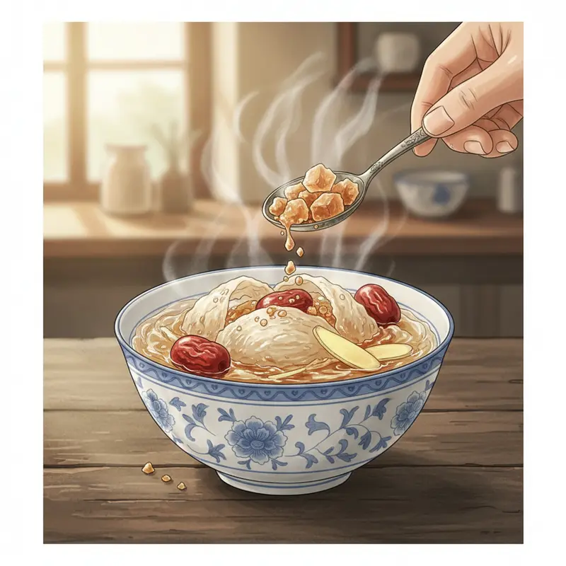 Mô phỏng phương pháp chưng cách thủy giúp nhiệt lượng lan tỏa đều.