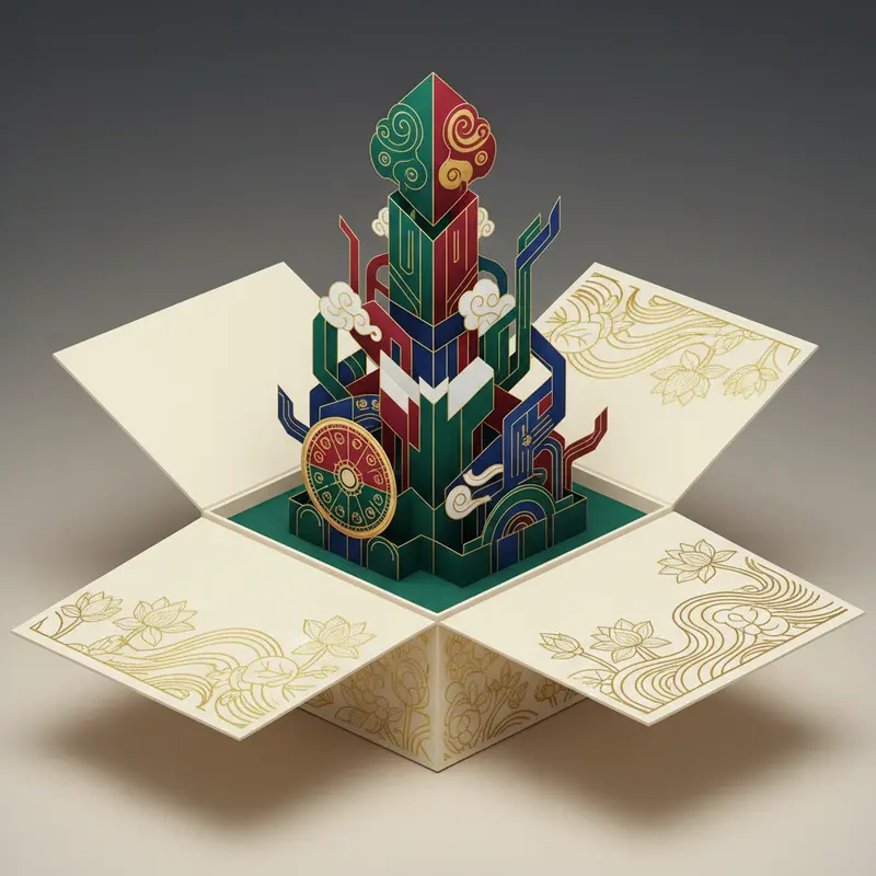 Hộp quà tặng Maison Luxury thể hiện đẳng cấp trên bàn làm việc của lãnh đạo.