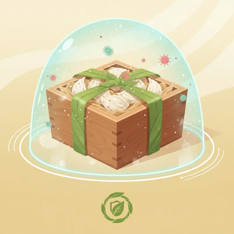 Hộp gỗ mỹ thuật bảo quản yến sào.