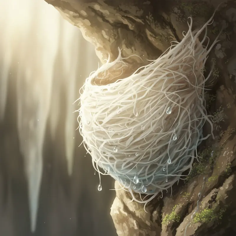 Tổ yến chất lượng cao được tuyển chọn kỹ lưỡng từ môi trường tự nhiên, đảm bảo độ tinh khiết tối đa.