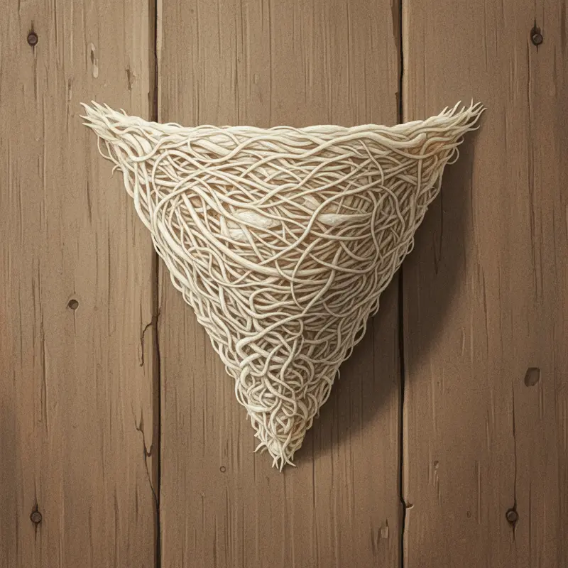 Vị trí làm tổ trên thanh gỗ quyết định hình dáng tổ yến.