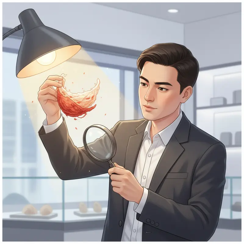 Tổ yến huyết có màu đỏ đậm, hiếm có và giàu dinh dưỡng.